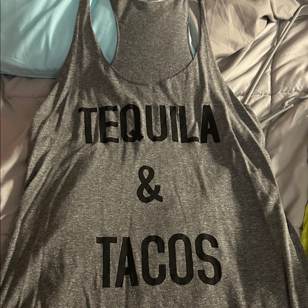Next Level Apparel Charcoal Tank Top